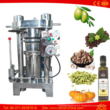 Machine à huile de presse de froid de noix de coco de noix de sésame petite